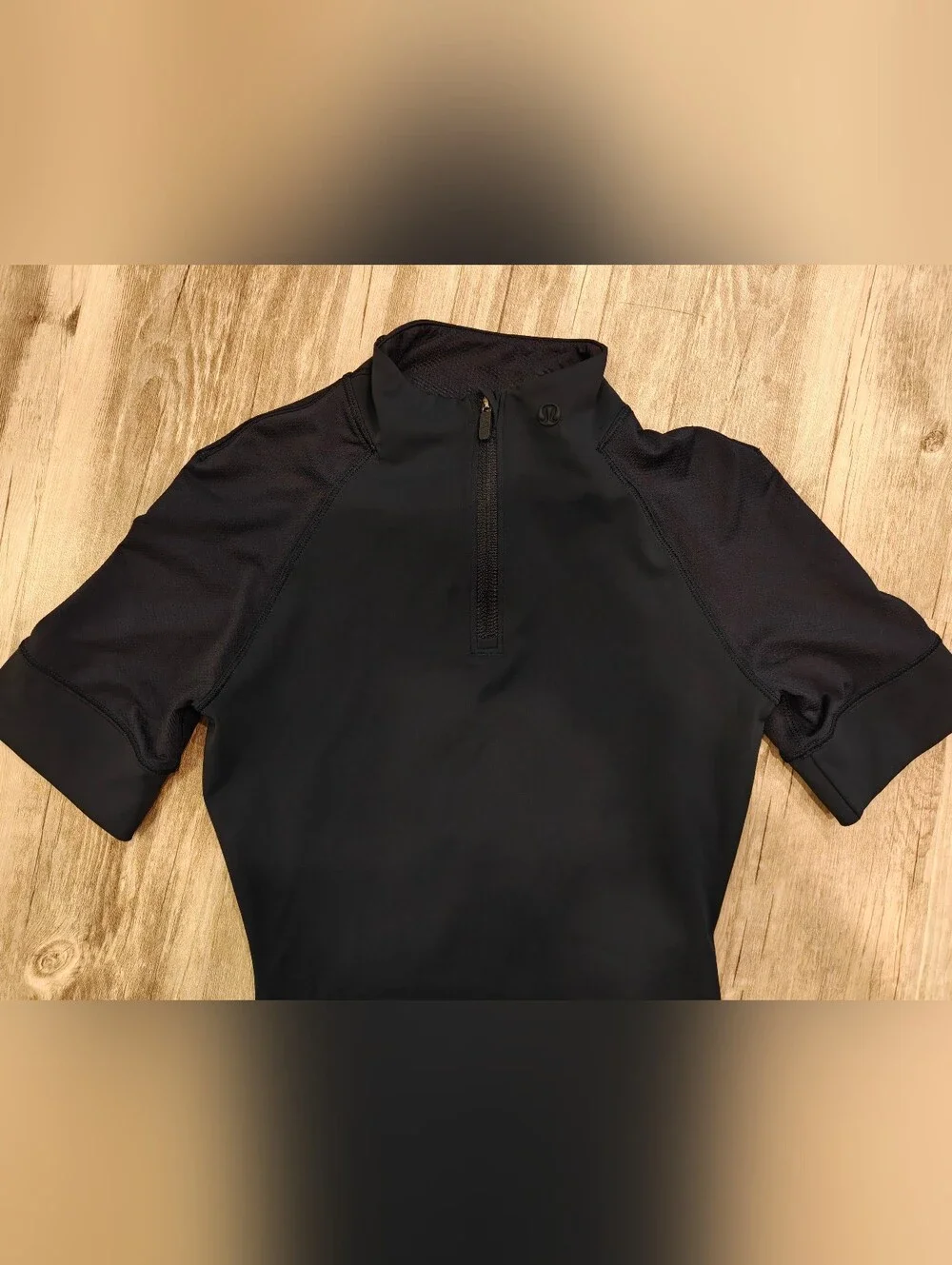 Lululemon Nulux Half-Zip Golf Short-Sleeve Shirt True Navy Size 2